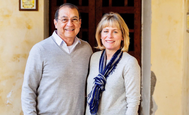 Dr. Carlos Garcia and his wife