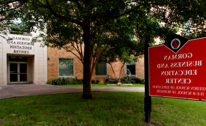 Front of Gorman Business and Education Center