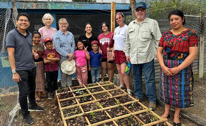 UIW community members in Guatemala